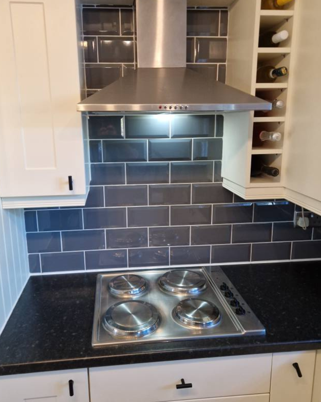 New kitchen tiles as part of an installation by J.R.O Home Renovations