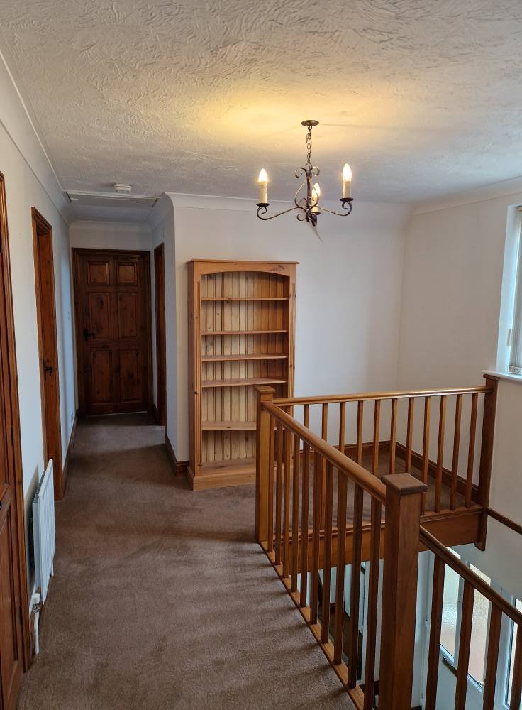 An overhauled landing in a home